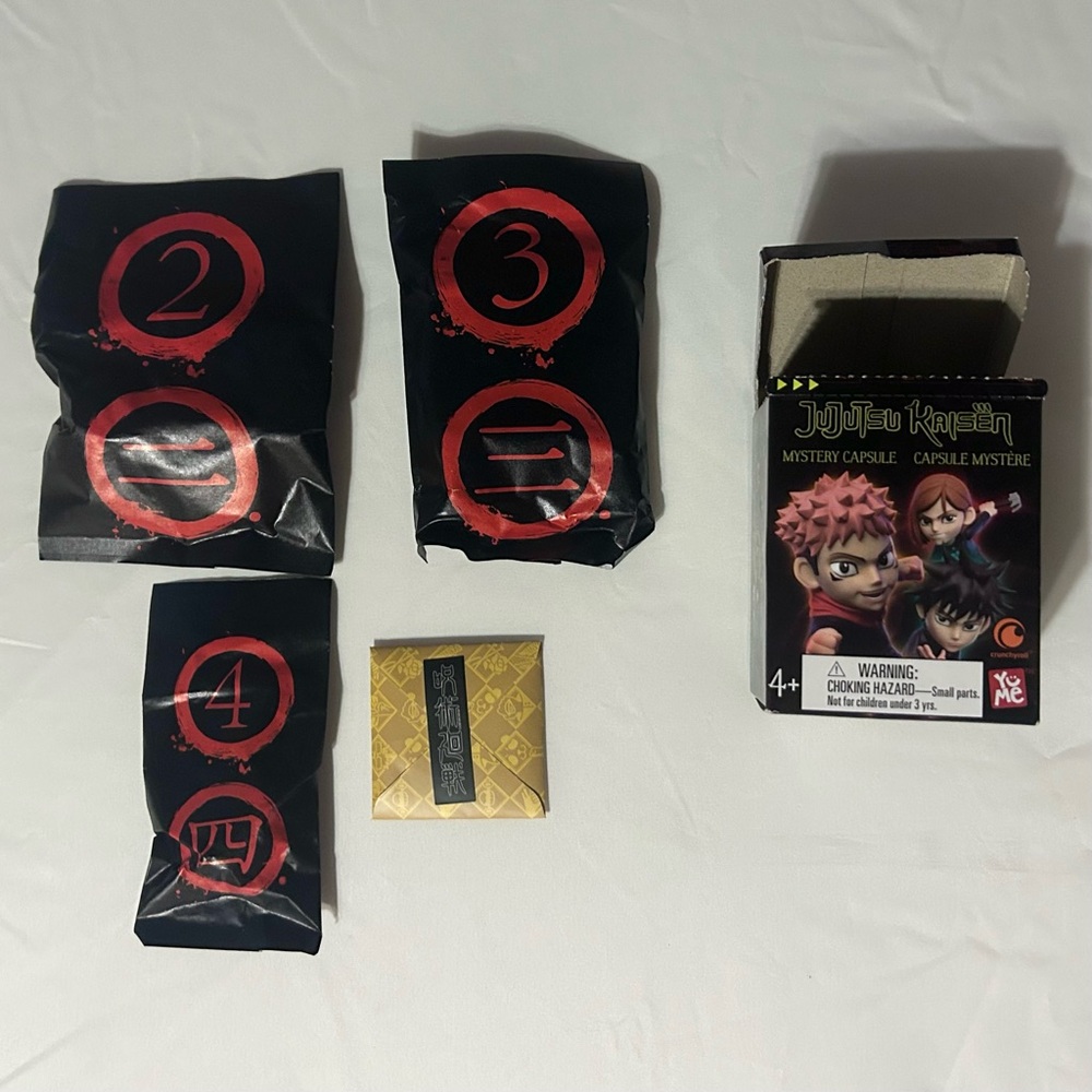 OPEN BOX YuMe Jujutsu Kaisen Mystery Capsule Anime Mini Figurine Diorama